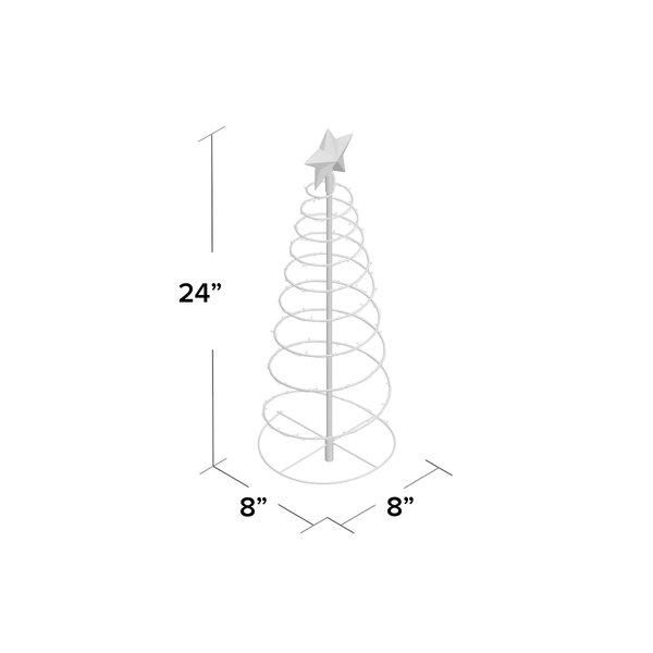 Merrylite Solar LED Lighted Christmas Tree