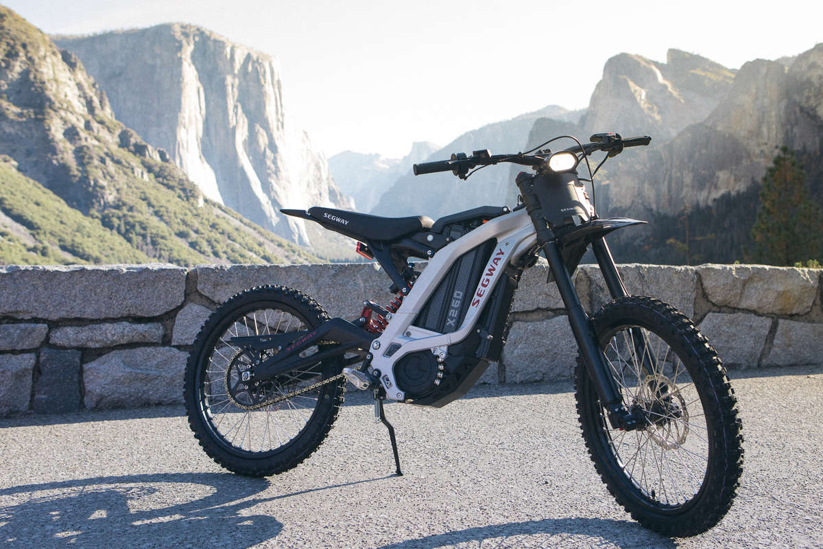Sur Ron segway ninebot dirt ebike electric bike photos silver