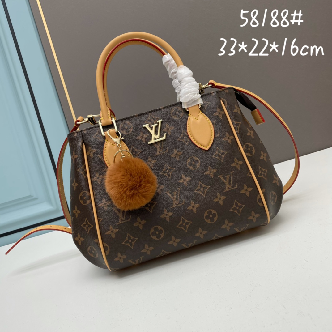 Louis new arrival handbag size: 33-22-16cm