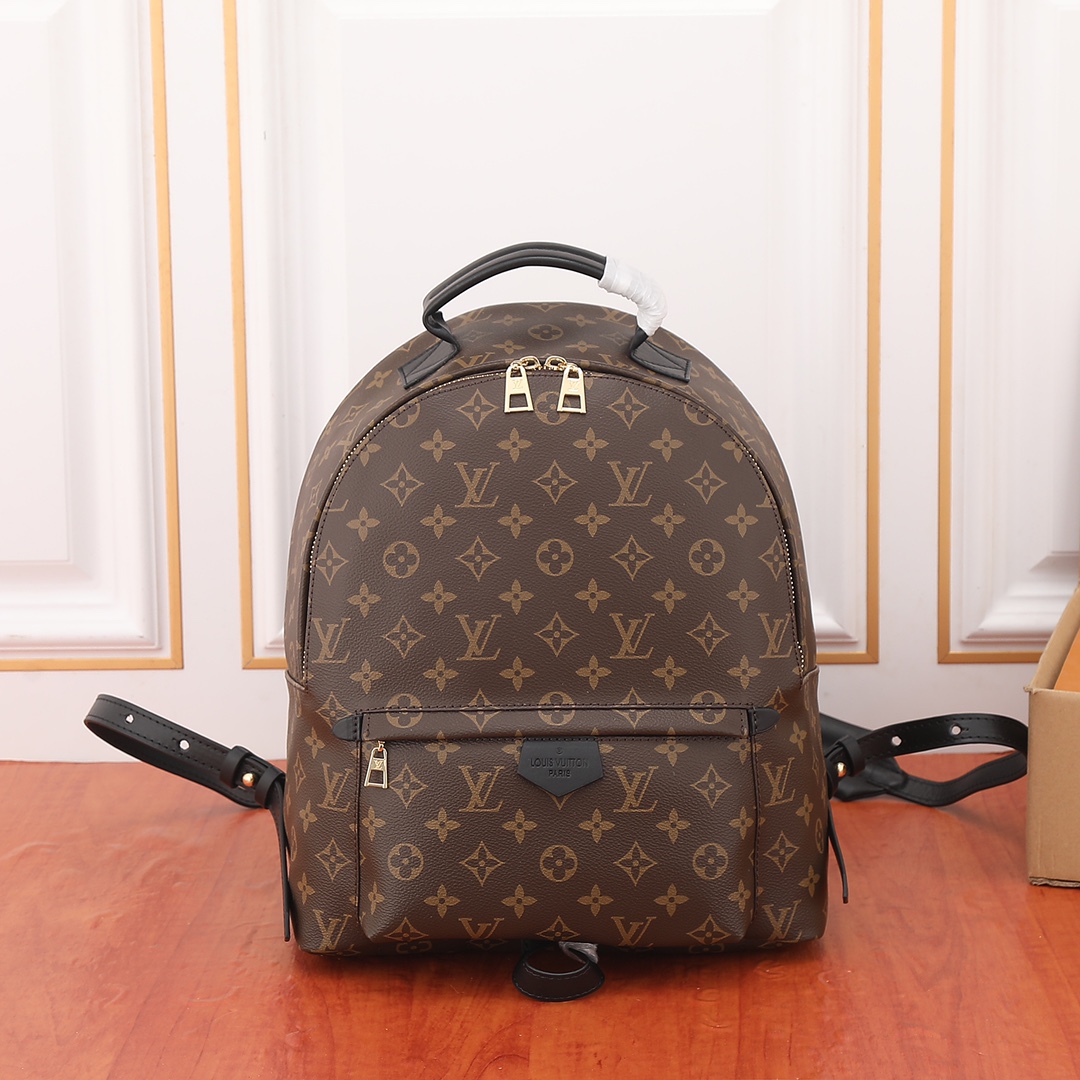 Louis MONOGRAM BACKPACK women backpack bag size : 28*33*16 cm