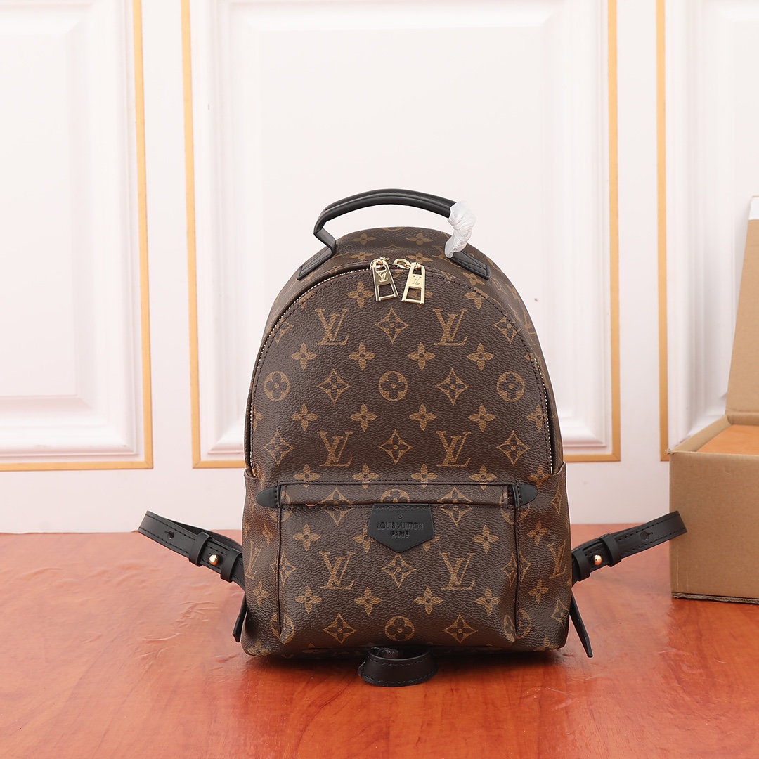 Louis MONOGRAM BACKPACK women backpack bag size : 22*29*16 cm