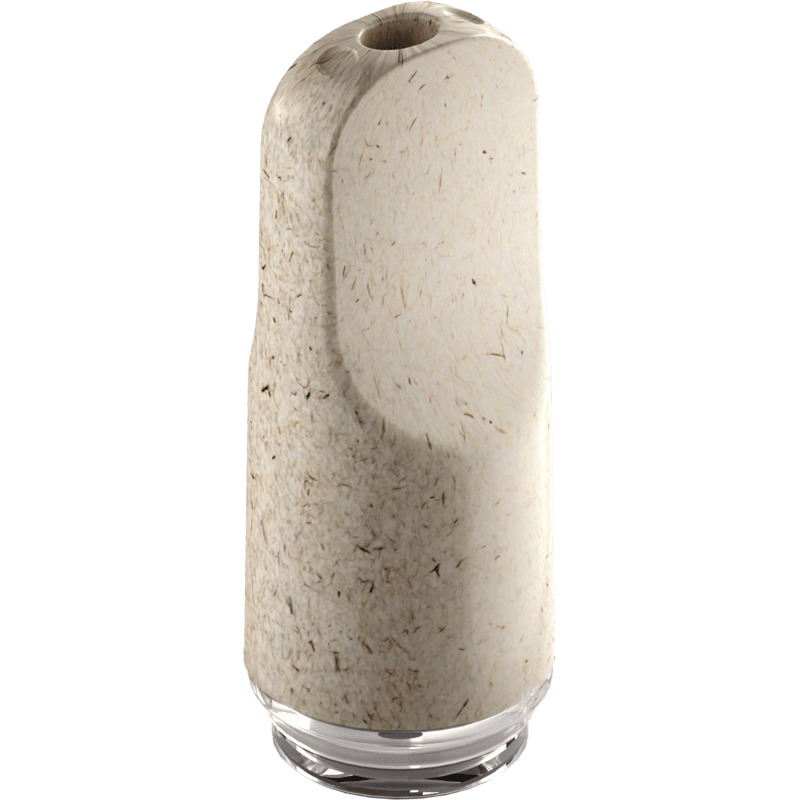 ACTIVE® EZ Click Mouthpiece - Hemp Plastic Flat