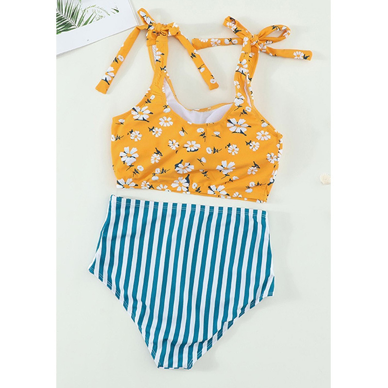 Sweet and Sunny Tankini Pink Polka Dots