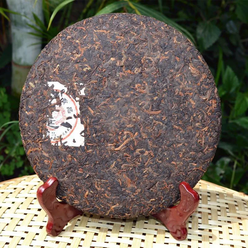 Yunnan banzhang Jinya Pu'er Tea 357g ancient pure material green tea cake sweet healthy diet + small gift 