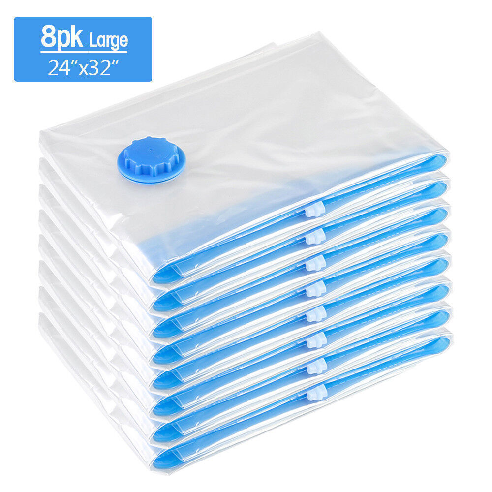 1/8/25 Vacuum Storage Bags Space Saver Hoover Compression for Travel Triple Seal Buy Our Tea
