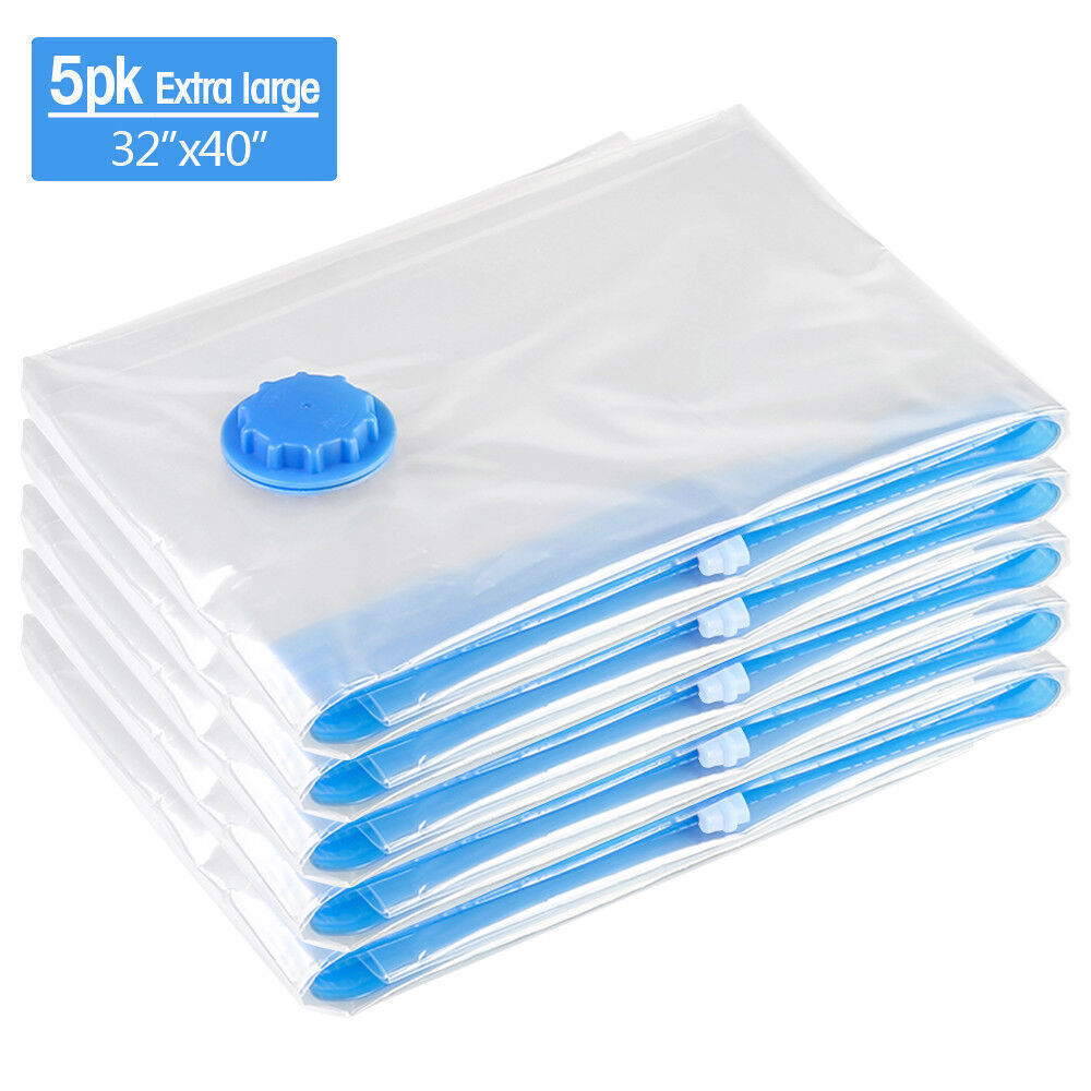 1/8/25 Vacuum Storage Bags Space Saver Hoover Compression for Travel Triple Seal Buy Our Tea