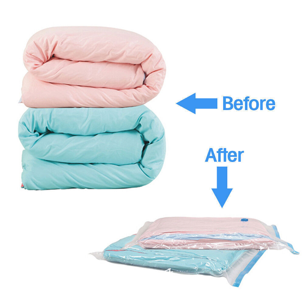 1/8/25 Vacuum Storage Bags Space Saver Hoover Compression for Travel Triple Seal Buy Our Tea