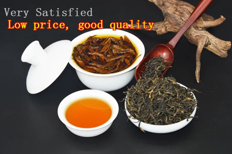 [Mcgretea]2020 Premium Jinjunmei black tea 250g China Wuyi Mountain Black Tea Factory Dicrectly Sell Jin Jun Mei Gold Eyebrow Green Food