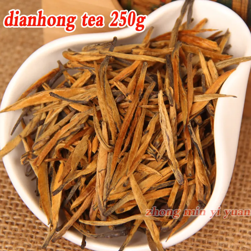 250g special class Yunan Fengqing Dianhong black tea small golden bud healthy Chinese organic tea wholesale [mcgretea]MCdh250g-005