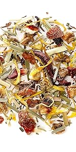 Red Berry Organic Fruit Tea - Organic Loose Leaf Tea Tisane - Herbal Infusion