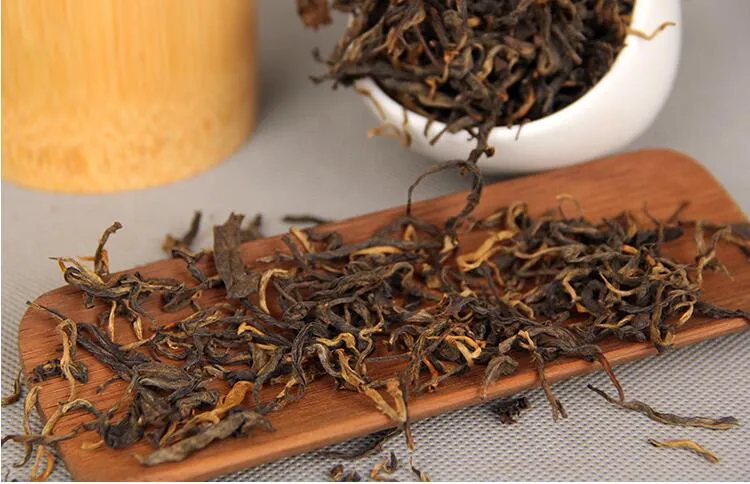 Wholesale 250g Chinese Yunnan Classic Dianhong Tea One Bud One Leaf Pine Needles Hand-made Black Tea High Quality Tea 