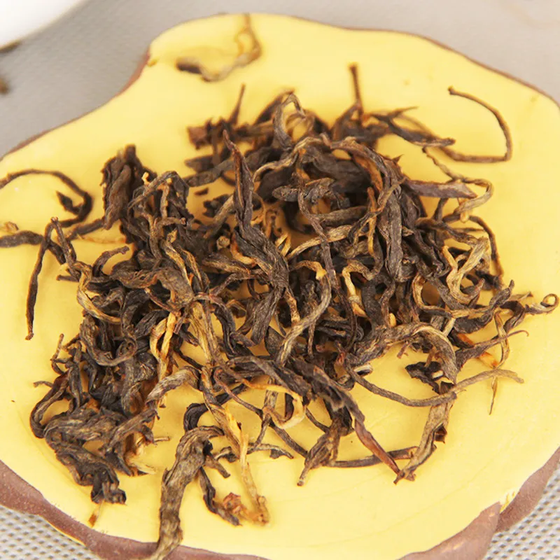 Wholesale 250g Chinese Yunnan Classic Dianhong Tea One Bud One Leaf Pine Needles Hand-made Black Tea High Quality Tea 