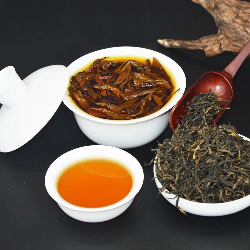 [Mcgretea]2020 Premium Jinjunmei black tea 250g China Wuyi Mountain Black Tea Factory Dicrectly Sell Jin Jun Mei Gold Eyebrow Green Food