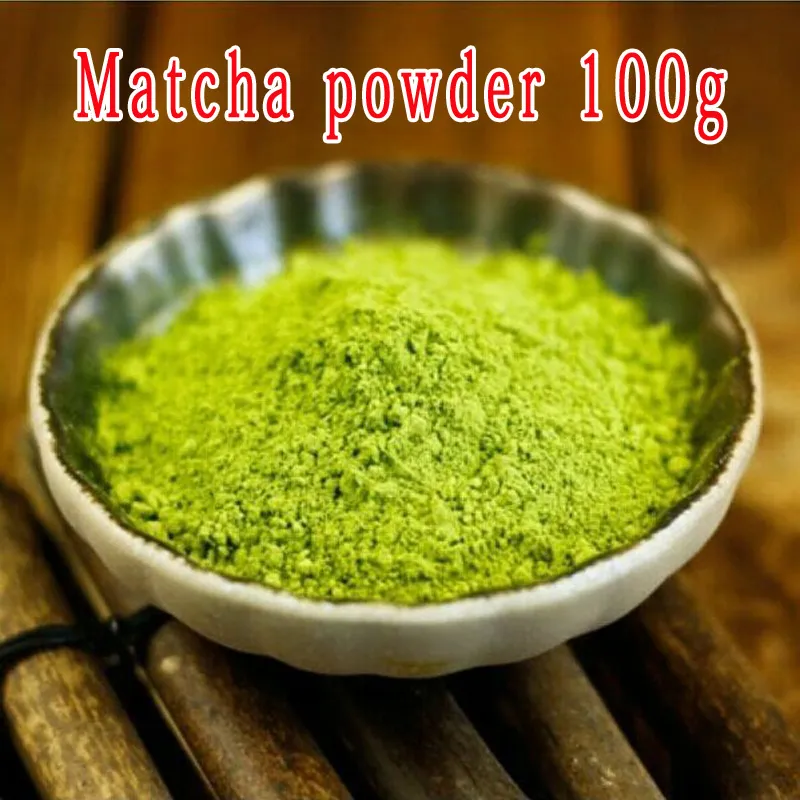 100g matcha tea powder Portable Mini Matcha Green Tea Powder Professional Kitchenpaper bags tea bag