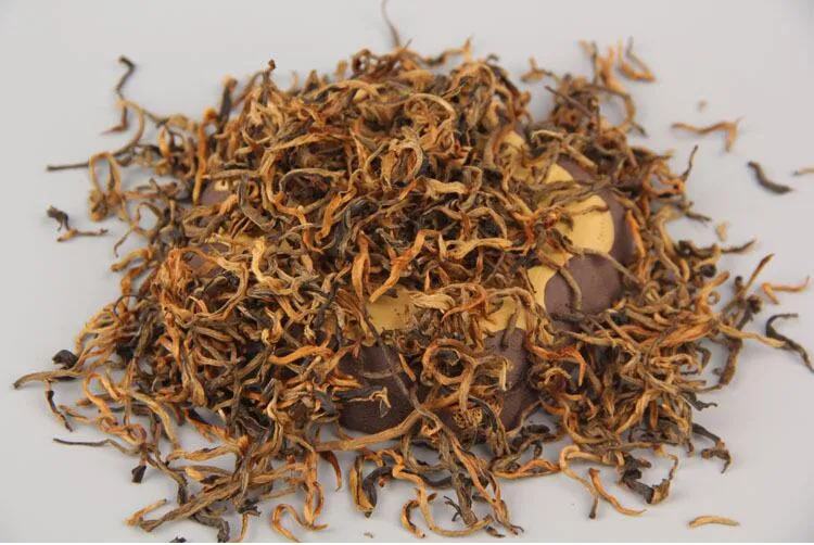 Top! 250g Dian Hong Tea Goolden Bud Orchid Fragrance Yunnan Kungfu Black Tea Fengqing Dianhong Protect heallth care MCDH250G-003