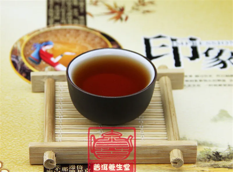  old puer tea ripe tea pu er Menghai chinese yunnan puerh tea health care food for weight loss slimming puer tea 