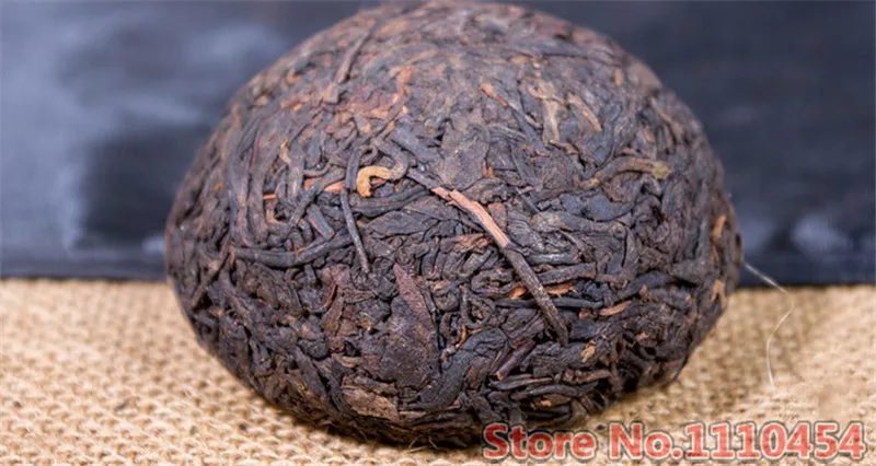  C-PE035 5 pcs shu puer Top Grade Chinese yunnan original Puer Tea 500g Health Care Ripe Pu er Puerh Pu'er Tea Free Shipping 