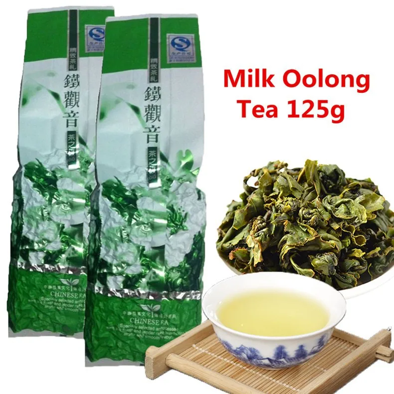  Wholesale jin xuan Milk Oolong Tea 125g High Quality Tiguanyin Green Tea Milk Oolong Health Care Milk Tea 