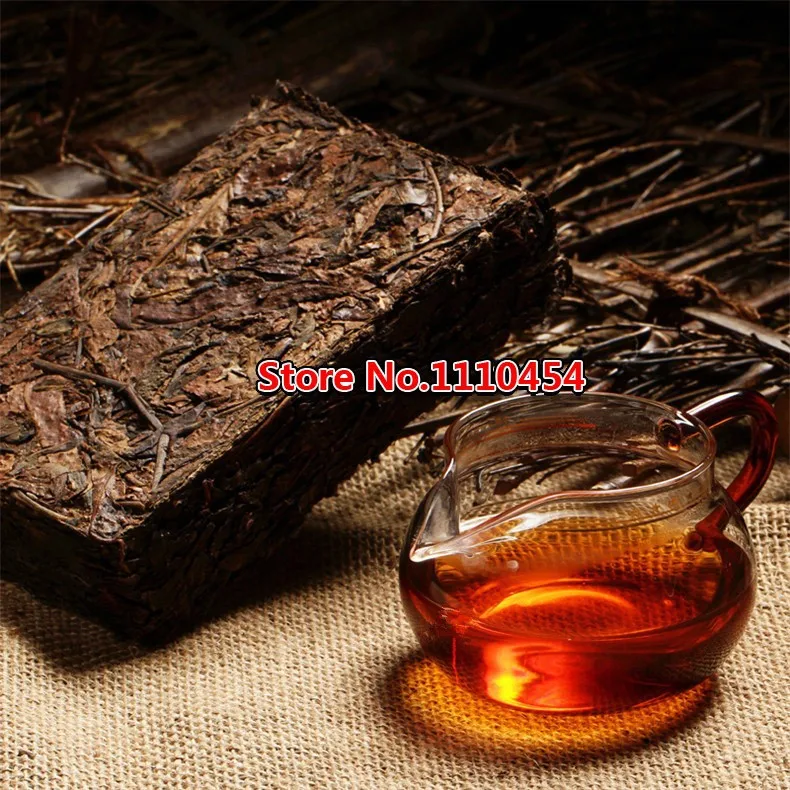  Made In1970 Ripe Pu er Tea 250g Oldest Shu Puer Tea Ancestor Antique Honey Sweet Dull-red Puerh Tea Ancient Tree Pu'er Tea Brick 