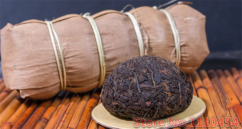  C-PE035 5 pcs shu puer Top Grade Chinese yunnan original Puer Tea 500g Health Care Ripe Pu er Puerh Pu'er Tea Free Shipping 