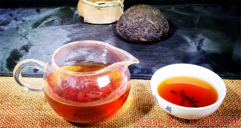  C-PE035 5 pcs shu puer Top Grade Chinese yunnan original Puer Tea 500g Health Care Ripe Pu er Puerh Pu'er Tea Free Shipping 