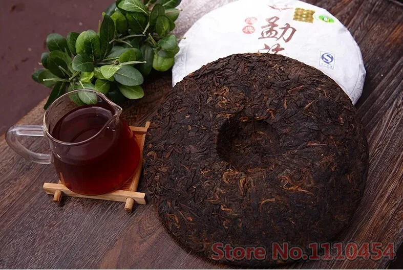  C-PE062 Classic 1762 ripe pu er tea 357g Slimming Black menghai cooked puerh puer tea 357 g Green food Free Delivery 