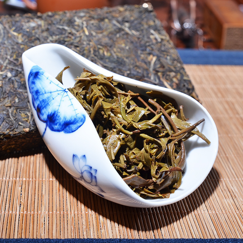 green tea leaves Pu Er Tea Puerh Home Tea 250g Chinese Yunnan Old Raw Health Care Black China More than 15 Years
