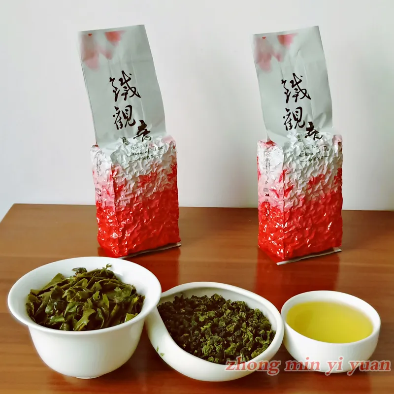 2023 new tea Anxi Tieguanyin oolong tea 100g/ packaging green health tea + free delivery