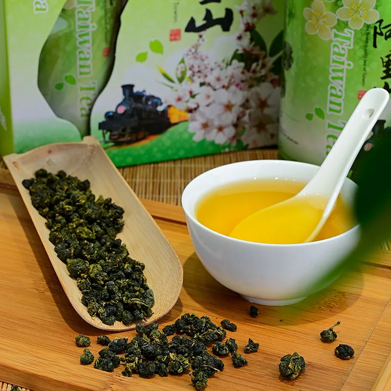 Taiwan Oolong tea Alishan tea refreshing fragrance 300g gift box Alpine tea frozen top oolong tea+Free freight