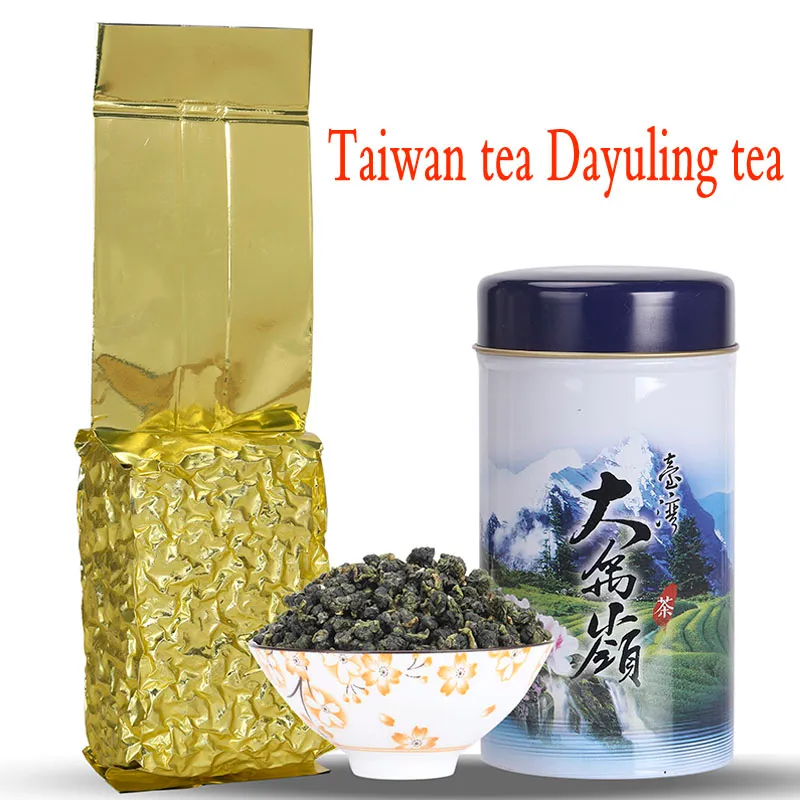 Taiwan Oolong tea Dayuling frozen top oolong tea Alishan tea refreshing fragrance 150g 1 can + free freight