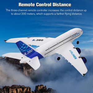 aircar rc plane eva air plane rc cargo plane a380 toy plane a380 model plane plane controls