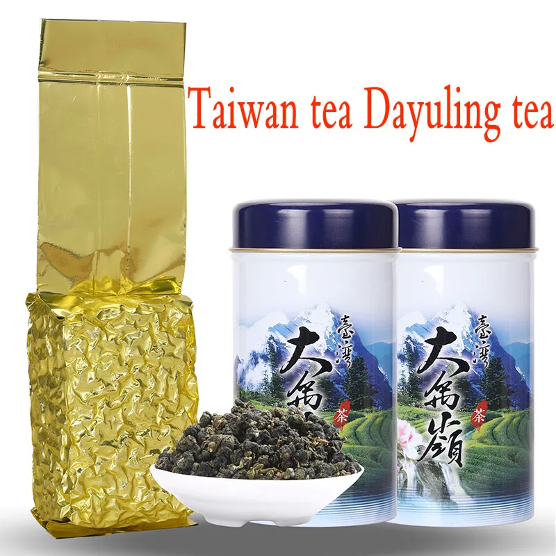 Taiwan Oolong tea Dayuling frozen top oolong tea Alishan tea refreshing fragrance 150g 1 can + free freight