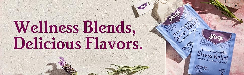Wellness Blends, Delicious Flavors.