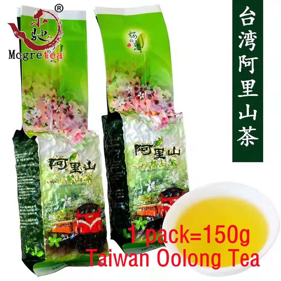 Mcgretea 300g 2022 New Fresh Taiwanese Oolong Tea Alishan Good Quality Wu Long Cha