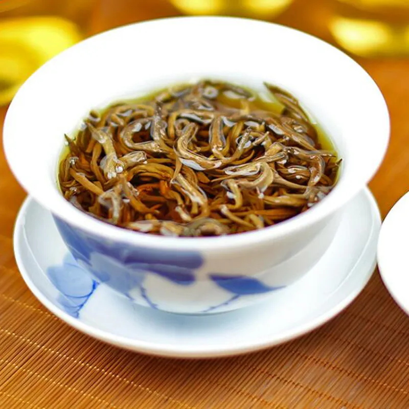 .quality good china tea Black tea DianGong sweet gold screw Yunnan chicken DianHong deqing DianGong 250g 