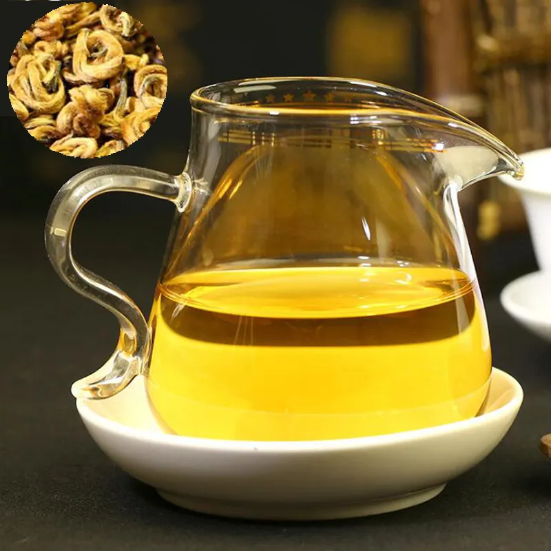 .quality good china tea Black tea DianGong sweet gold screw Yunnan chicken DianHong deqing DianGong 250g 