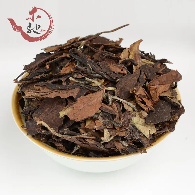 300g Chinese Fujian Fuding White Shoumei Lao Bai Cha Wild Old White Tea Cake Natural Health Care