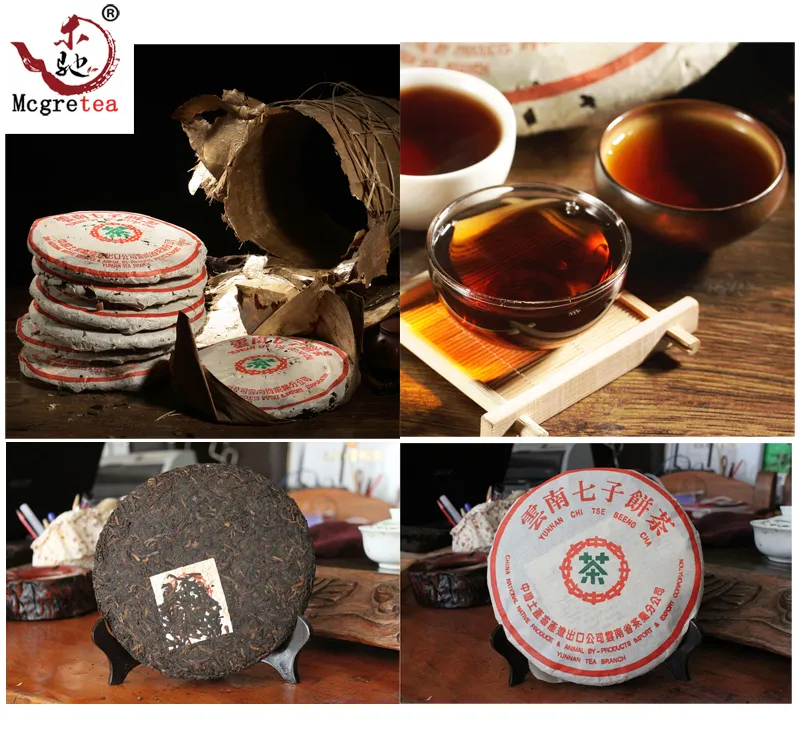 Sale pu er tea,357g oldest puer tea,ansestor antique,honey sweet,,dull-red Puerh tea wholesale 