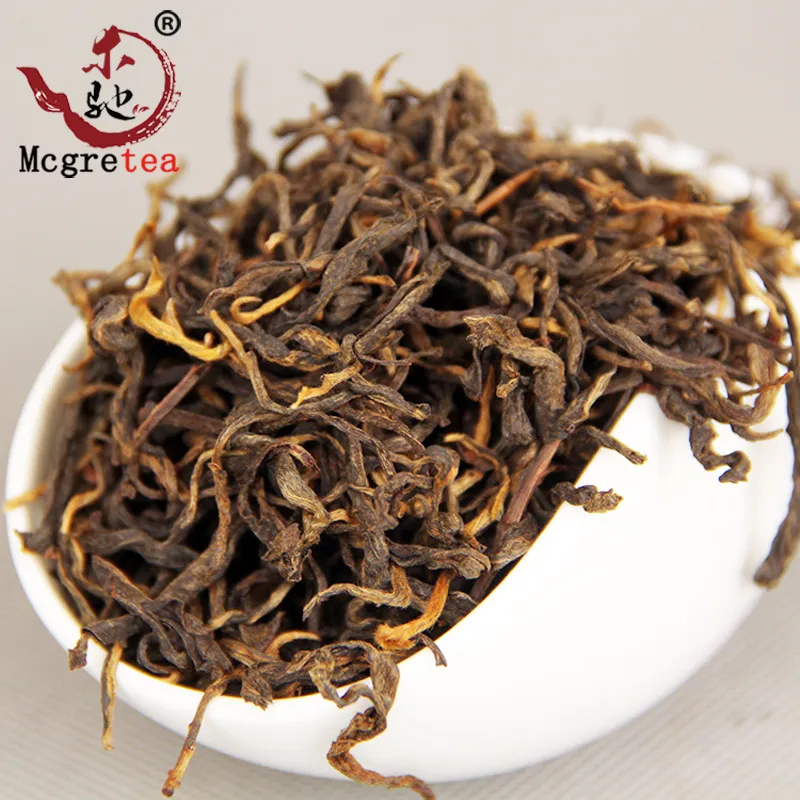 Wholesale 250g Chinese Yunnan Classic Dianhong Tea One Bud One Leaf Pine Needles Hand-made Black Tea High Quality Tea 