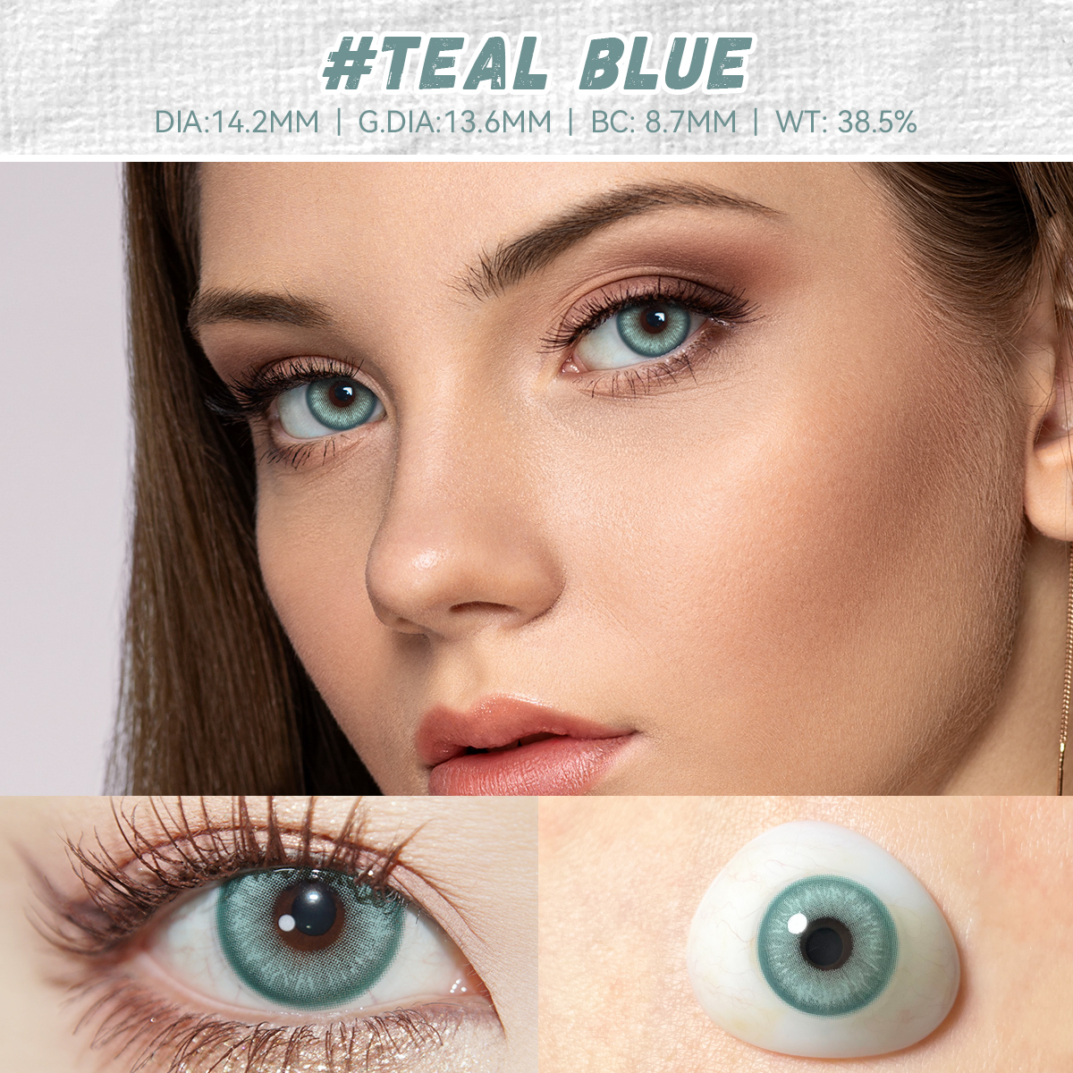 Teal Blue | 6 Months Wear