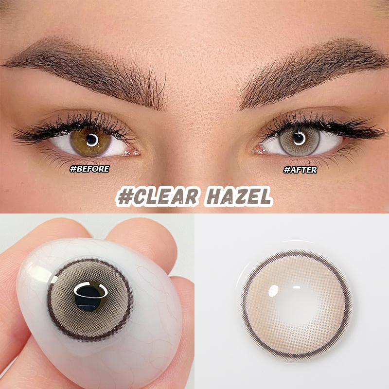 Clear Hazel | 6 Months Wear