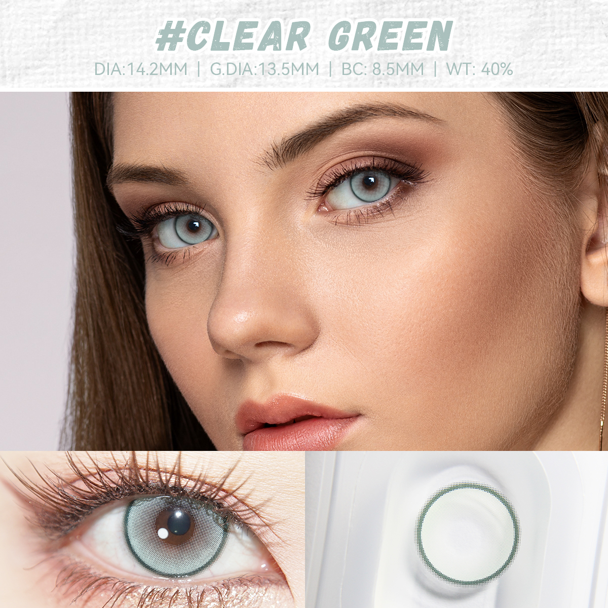 Clear Green | 6 Months Wear