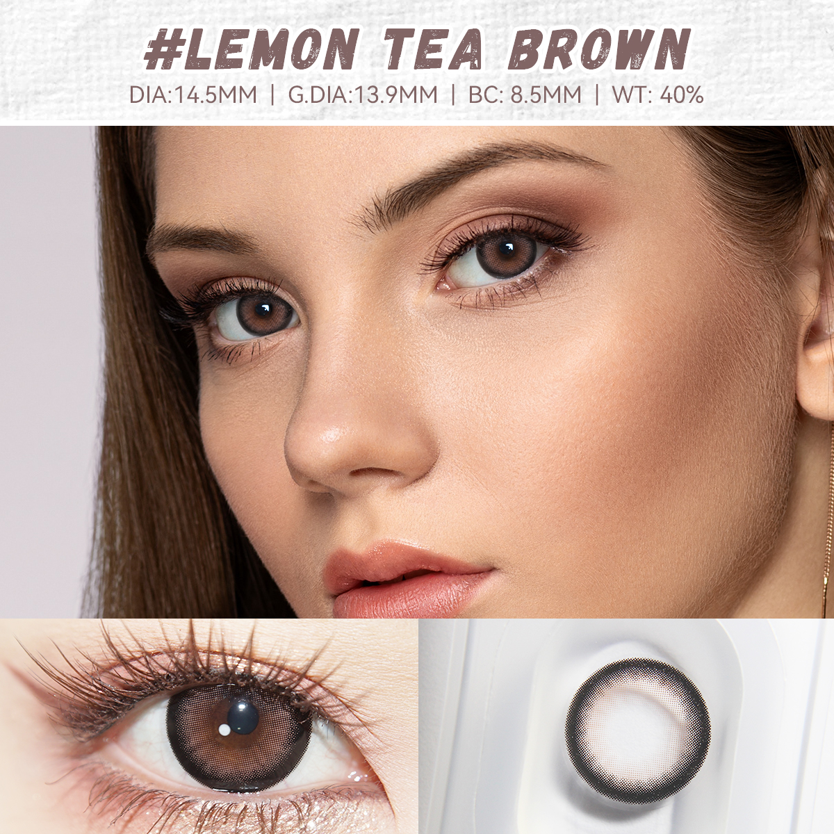 Lemon Tea Brown | 6 Months Wear