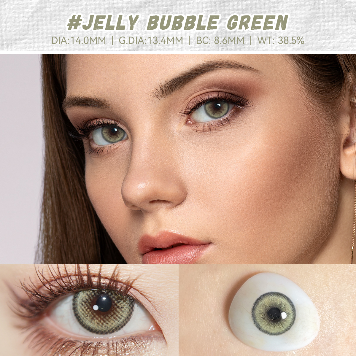 Jelly Bubble Green | 6 Months Wear