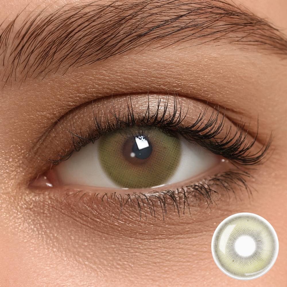 Bubu Olive 1-Day Lenses | 20 Pcs