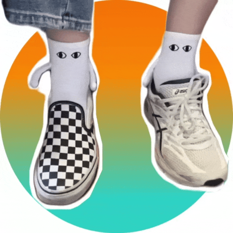Hand-in-Hand Socks - Become Soulmates Forever! (BUY MORE SAVE MORE SALE)