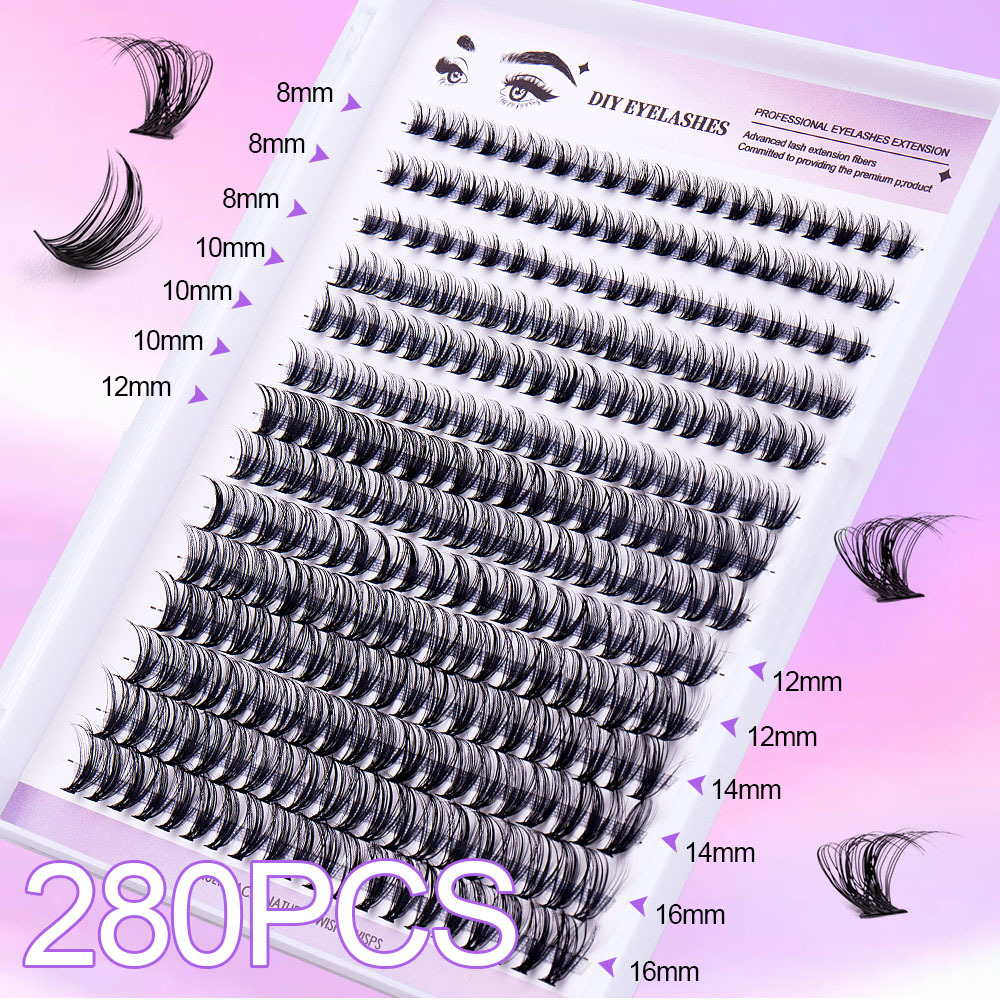 Sunnylas Cluster Lash (1 Set /280 Pcs)