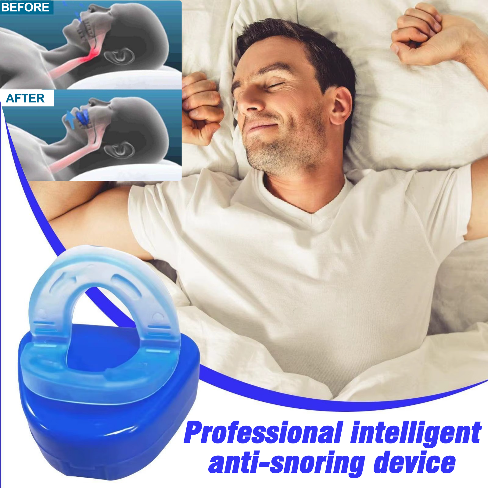 Professional intelligent anti-snoring device