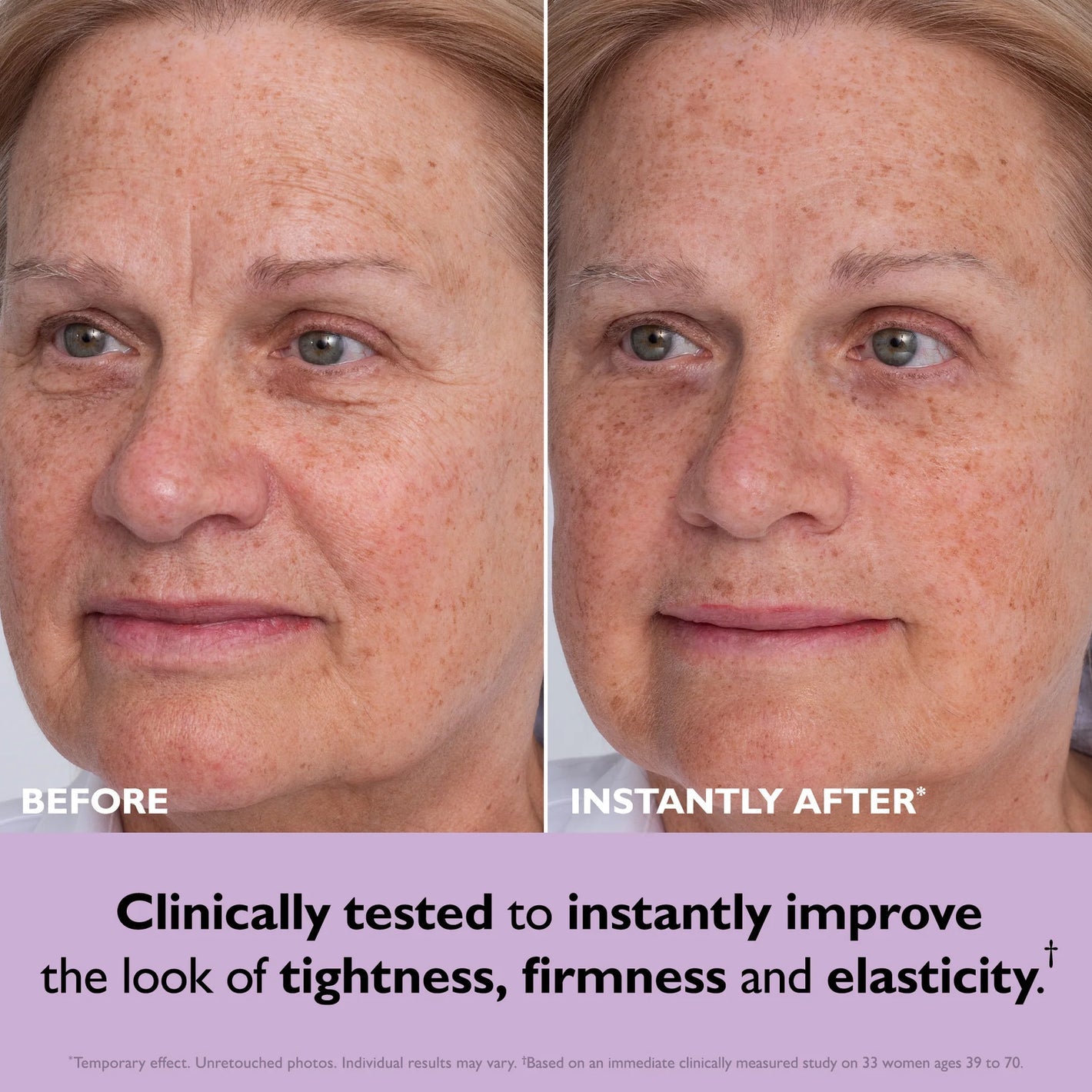 Instant Firming Temporary Face Tightener Easy-Wear Formula