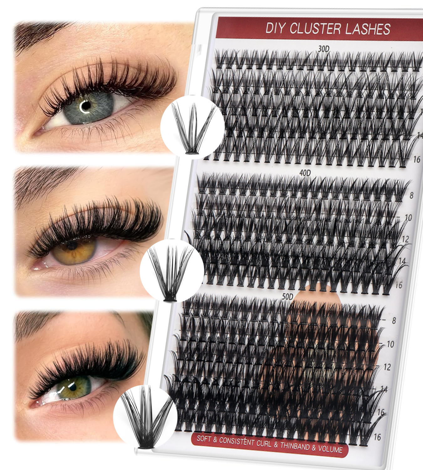 Buy 3 Get 1 Free 🔥Save $20🔥Loren's Lash Kits Eyelashes Makeup